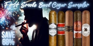 First Smoke Back Cigar Sampler