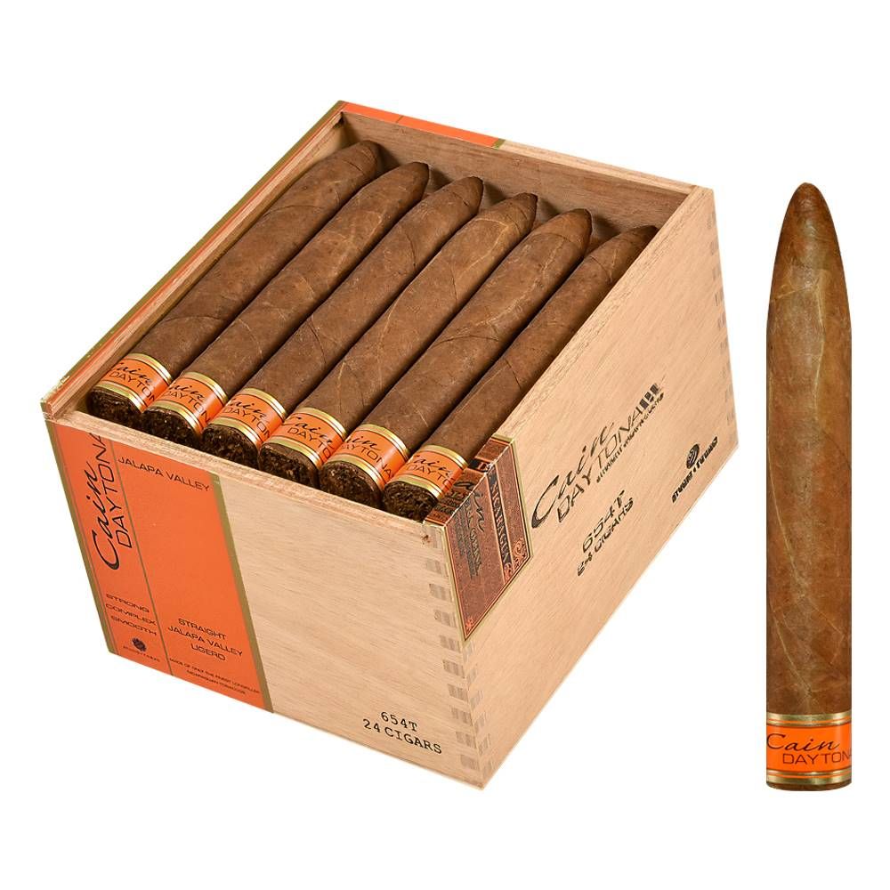 Cain Daytona 654 Torpedo Natural - Mike's Cigars
