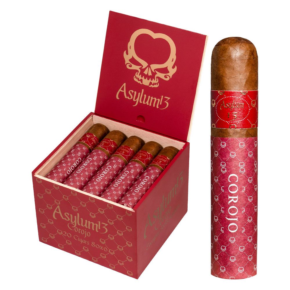Asylum 13 Eighty 80x6 Corojo - Mike's Cigars