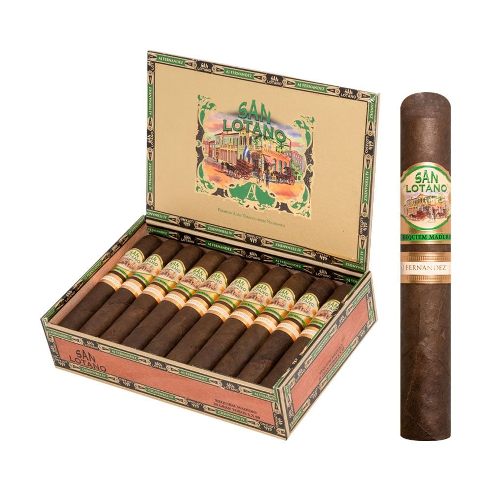 San Lotano Requiem Maduro by AJ Fernandez Gran Toro Maduro