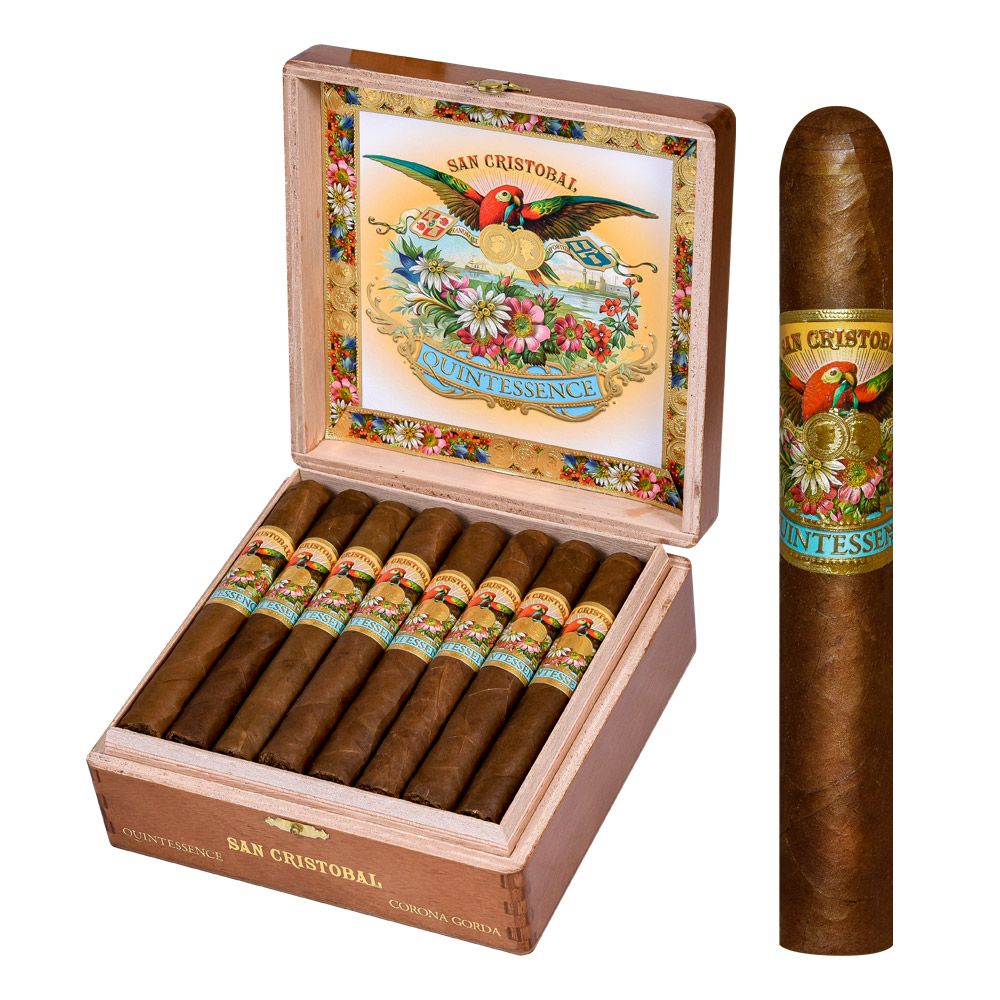 San Cristobal Quintessence Corona Gorda Natural - Mike's Cigars