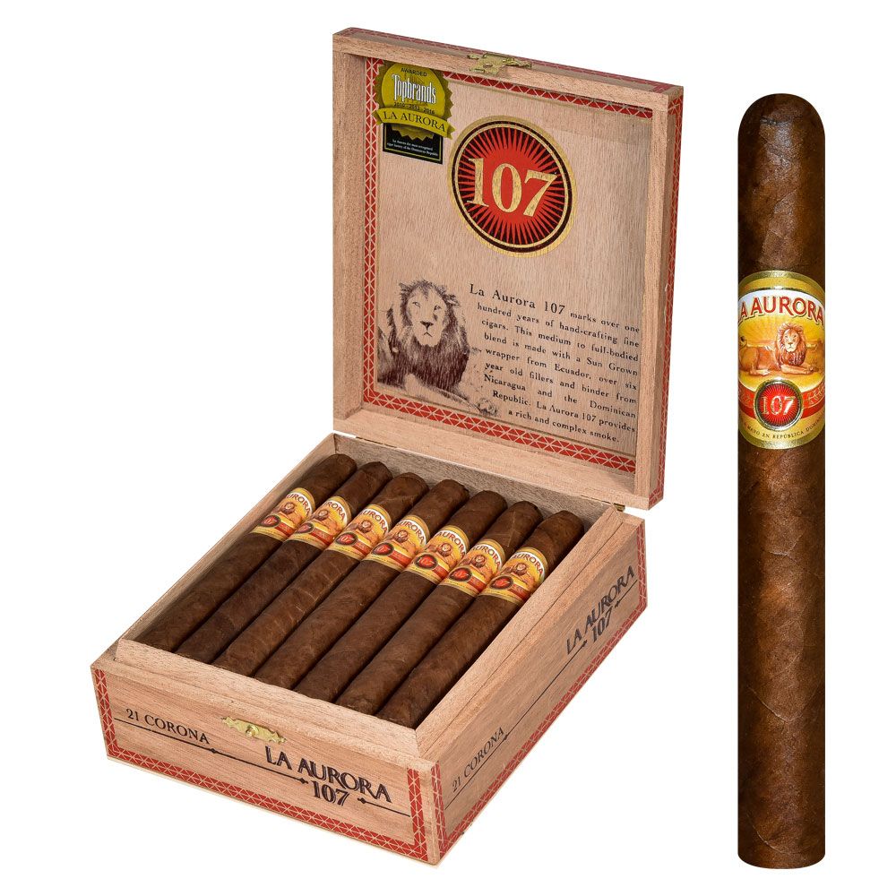 kiruakirua　0107 ♡ La Aurora 107 Corona Natural - Mike's Cigars