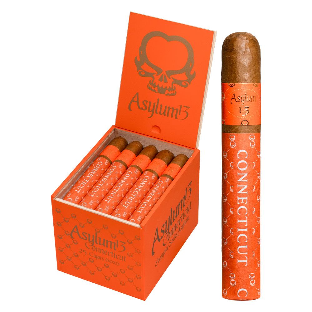 Asylum 13 Connecticut 60x6 Natural - Mike's Cigars