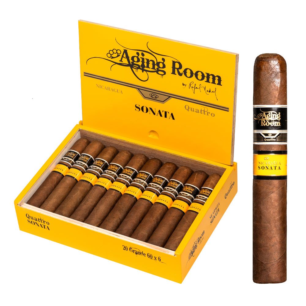 Aging Room Quattro Nicaragua Sonata Grande Natural - Mike's Cigars