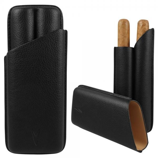 Black Flint Travel Leather Cigar