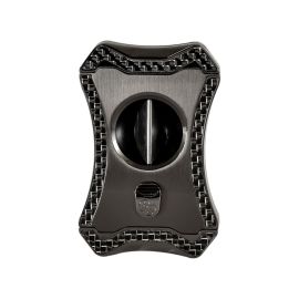 Gunmetal and Silver Carbon Fiber