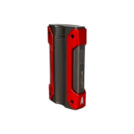 Gunmetal and Red