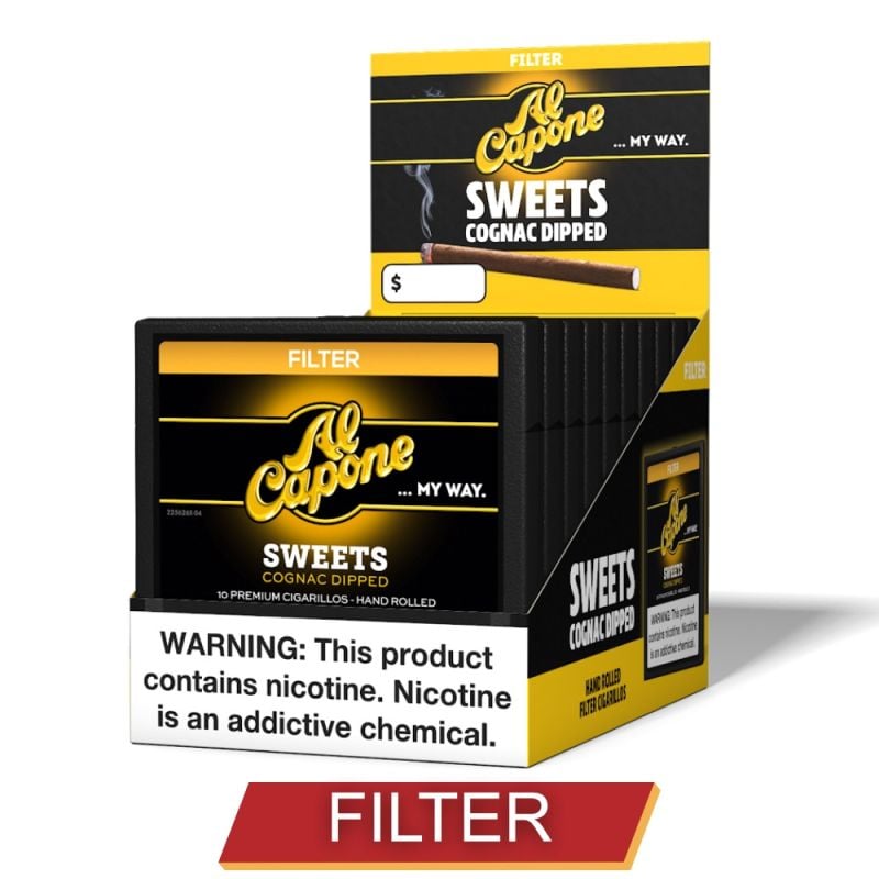 Al Capone Sweets Cognac Filter 10 Natural cigar