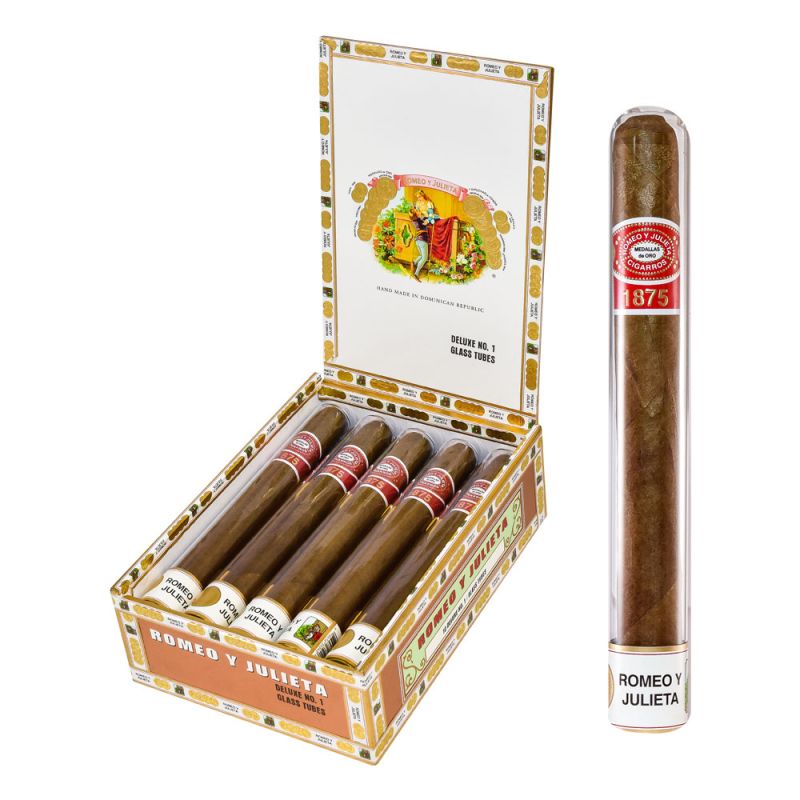 Romeo Y Julieta 1875 Deluxe No. 1 Glass Natural - Mike'