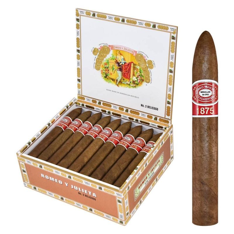 Romeo Y Julieta 1875 Belicoso Natural - Mike's Cigars