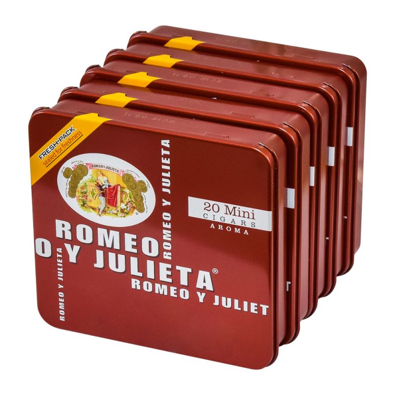 Romeo Y Julieta 1875 Minis Aroma Red Cigarillos cigar product image from Mike's Cigars