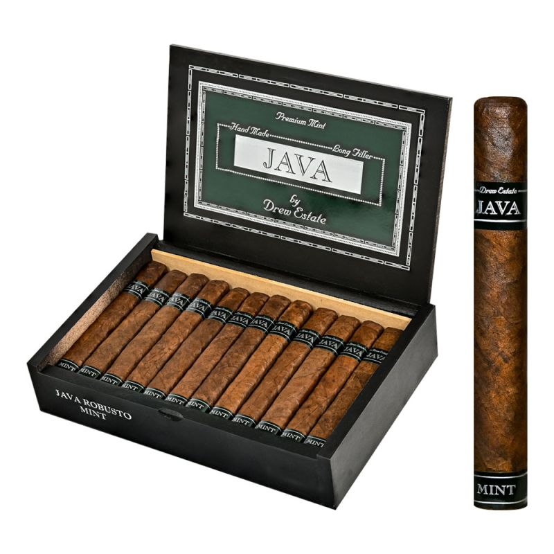 Java Republic Mint Java Mint Robusto Maduro - Mike's Cigars