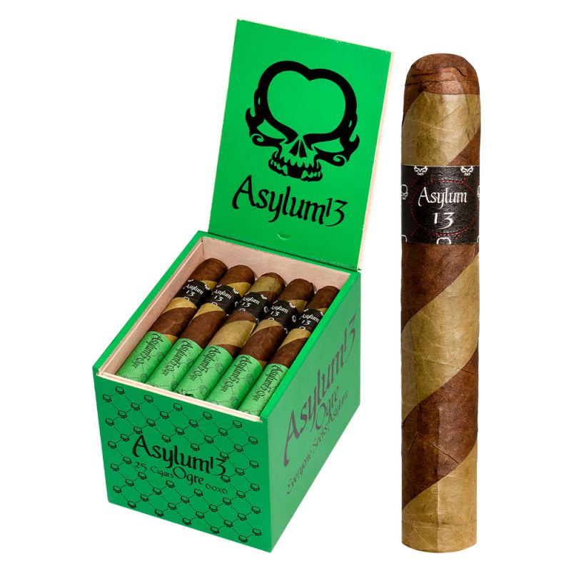 Asylum 13 Ogre 60x6 Barber Pole - Mike's Cigars