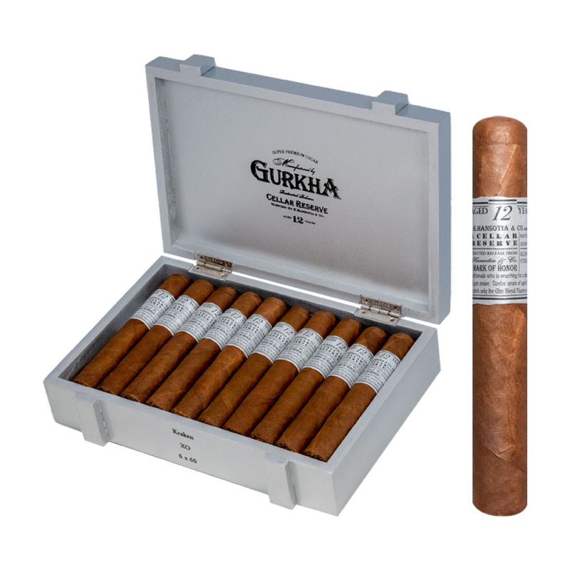 Gurkha Cellar Reserve 12 Year Platinum Kraken - Mike's - Mike's Cigars