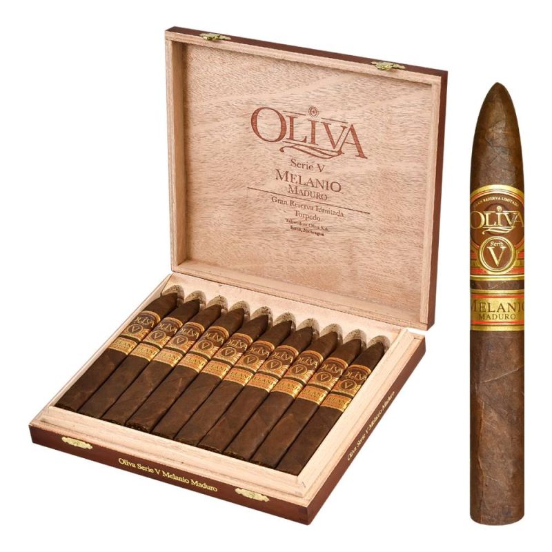 Oliva Serie V Melanio Maduro Torpedo cigar