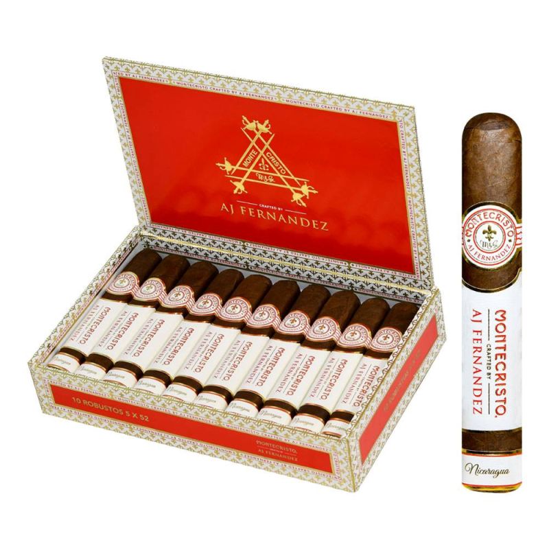 Montecristo Crafted by AJ Fernandez Robusto cigar product image from Mike's Cigars