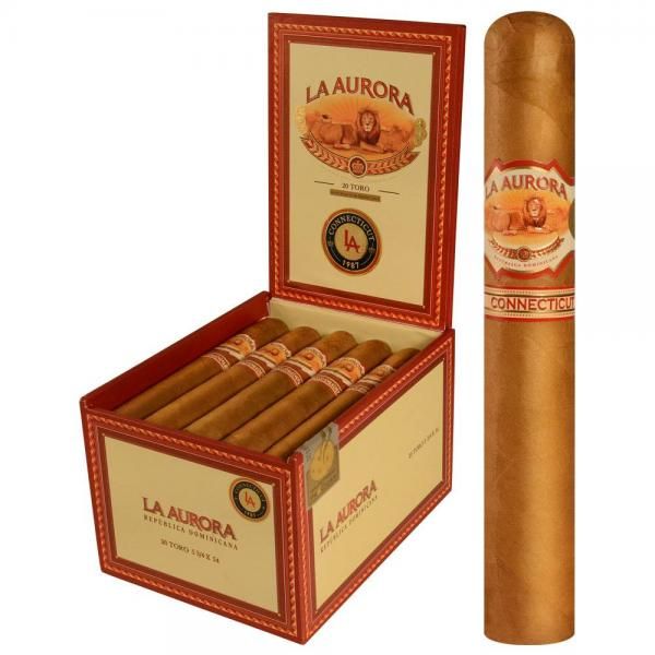 La Aurora 1987 Connecticut Toro cigar product image from Mike's Cigars