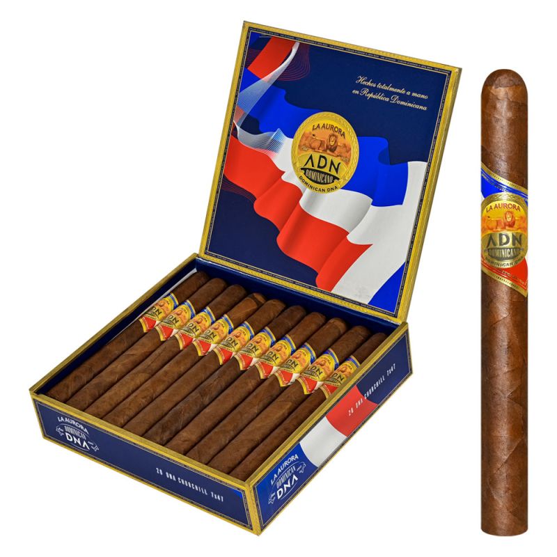 La Aurora ADN Dominicano Churchill cigar product image from Mike's Cigars