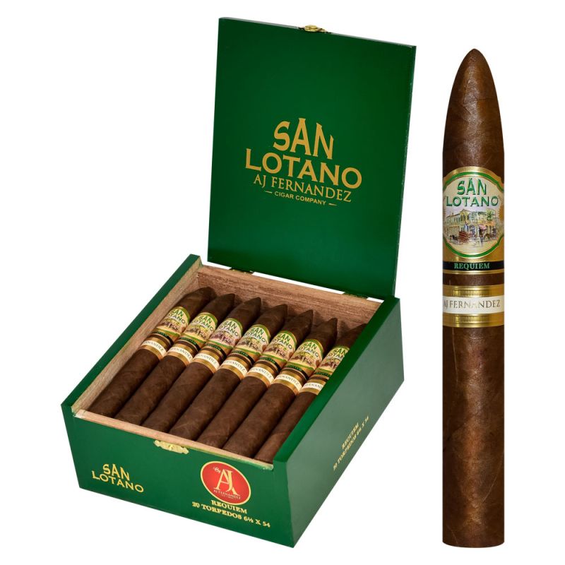 San Lotano Requiem Habano by AJ Fernandez Torpedo Haban