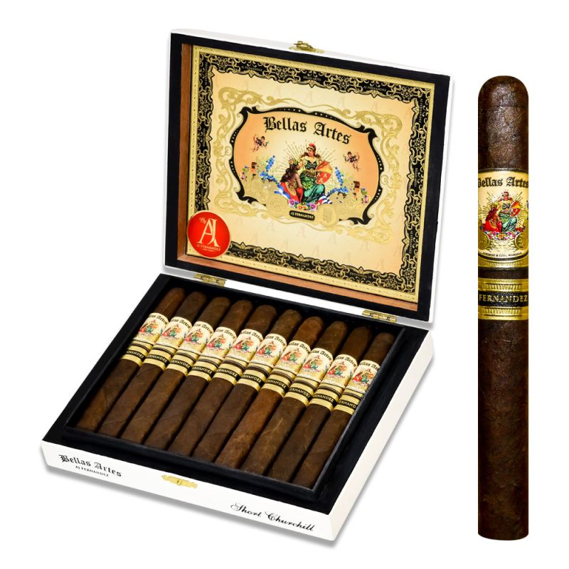 Bellas Artes Maduro by AJ Fernandez Short Churchill cigar
