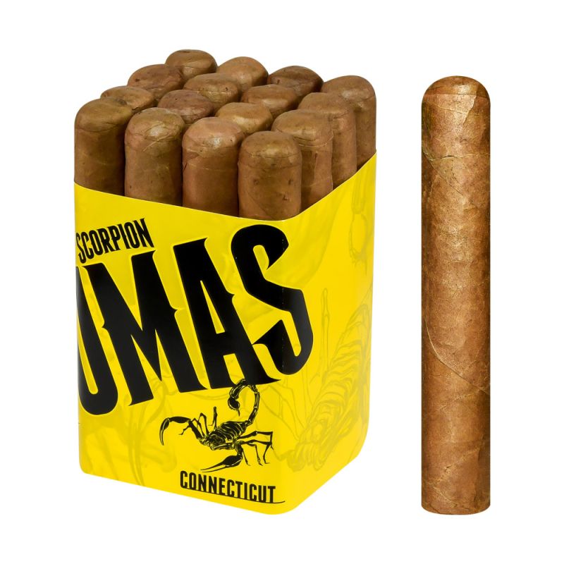 Camacho Scorpion Fumas Connecticut Robusto cigar product image from Mike's Cigars