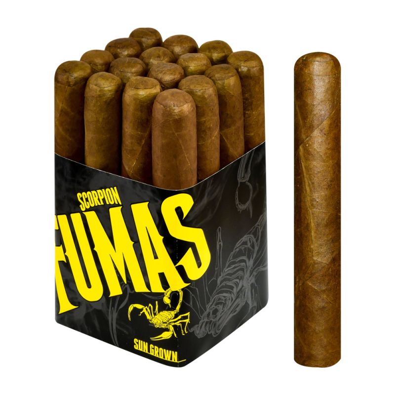 Camacho Scorpion Fumas Sun Grown Gordo cigar product image from Mike's Cigars