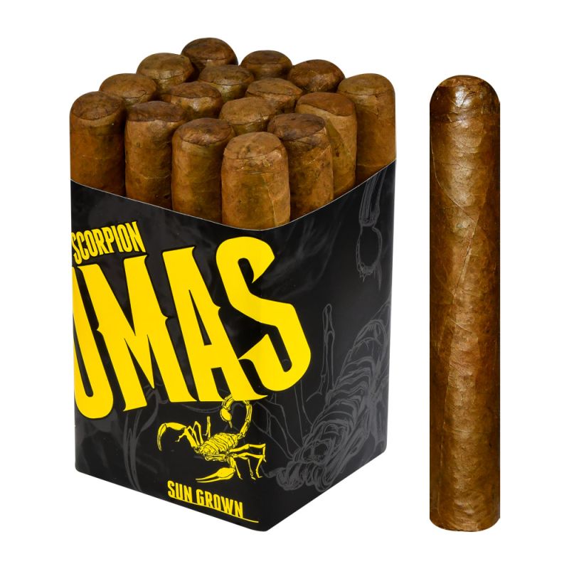 Camacho Scorpion Fumas Sun Grown Robusto cigar product image from Mike's Cigars