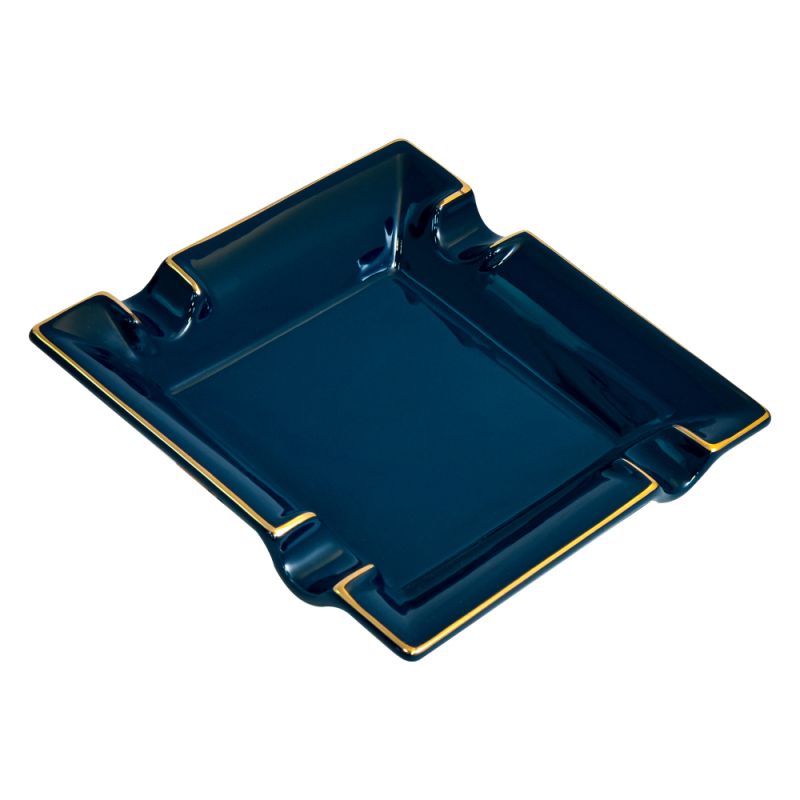Craftsman's Bench Neptune Ashtray Navy - Mike's Cigars