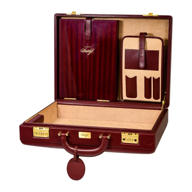 Davidoff Briefcase with Travel Humidor - Mike's Cigars