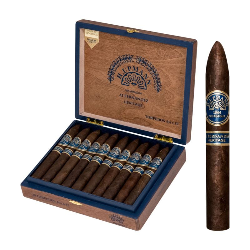 H Upmann Nicaragua AJ Fernandez Heritage Torpedo cigar product image from Mike's Cigars