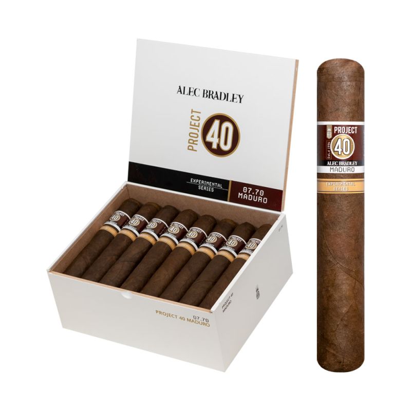 Alec Bradley Project 40 Maduro 07.70 – Double Gordo cigar product image from Mike's Cigars