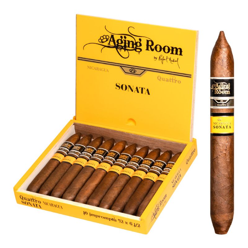 Aging Room Quattro Nicaragua Sonata Impromptu - Figurado Natural cigar