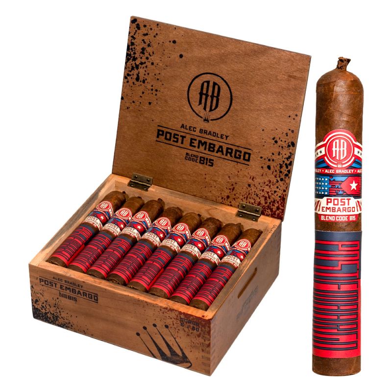 Alec Bradley Post Embargo Blend Code B15 Gordo cigar product image from Mike's Cigars