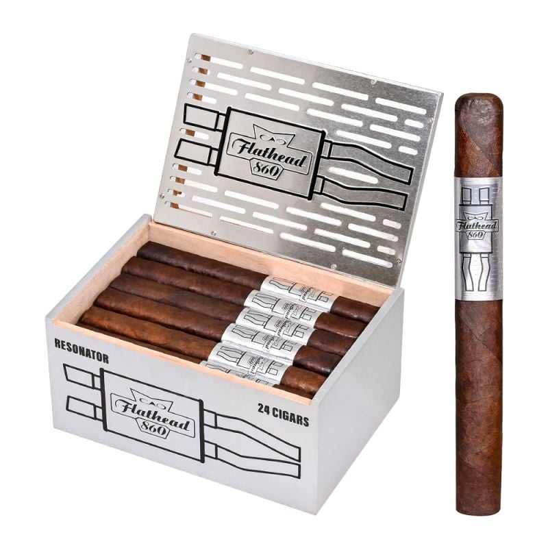 CAO Flathead Resonator Box-pressed 8 X 60-Box - 24 Total Cigars - Free Shipping Over $99