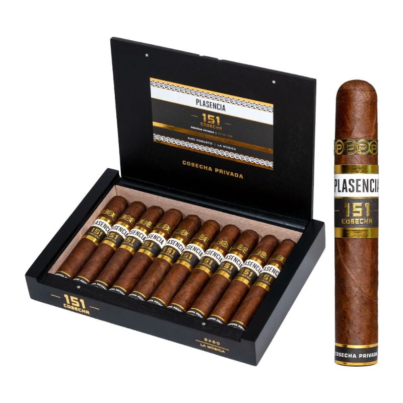 Plasencia Cosecha 151 La Musica - Robusto cigar product image from Mike's Cigars