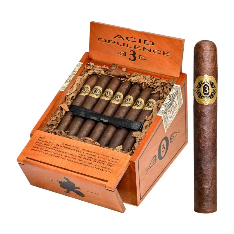 Acid Opulence 3 Toro Natural cigar product image from Mike's Cigars
