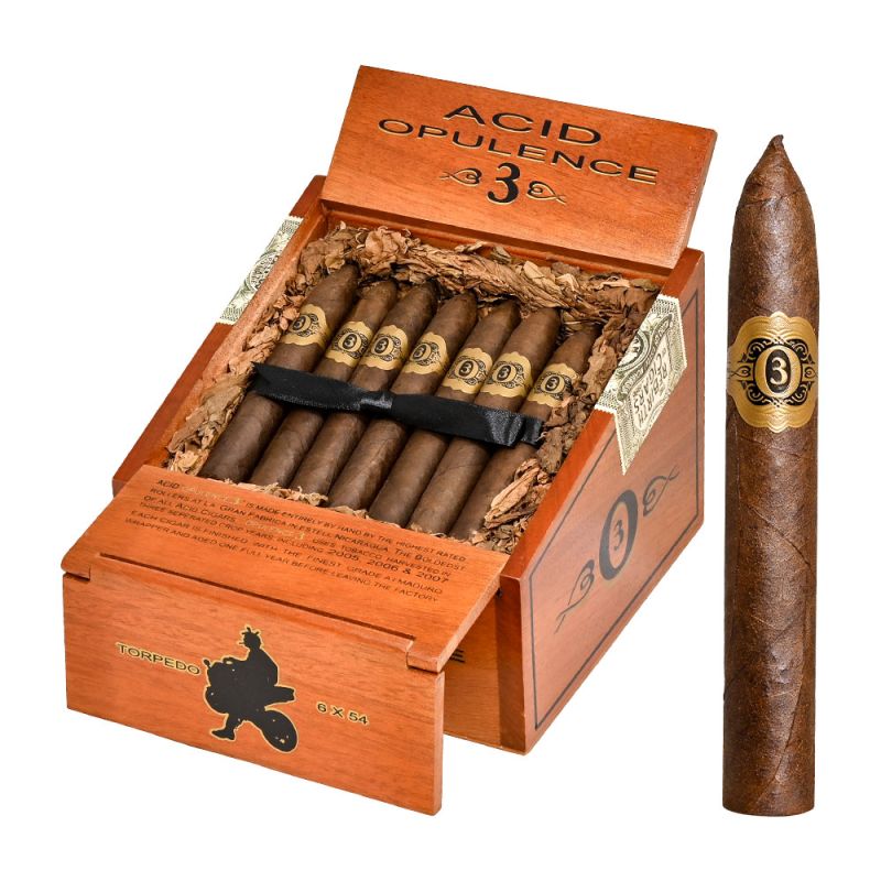 Acid Opulence 3 Torpedo Natural cigar