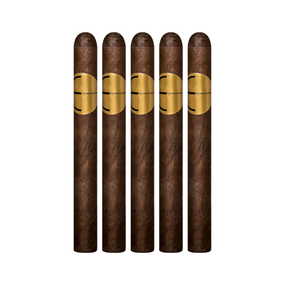 BONUS BUY! Escobar Churchill 5 pack ($58.00 value) for only $35.00 with box purchase of participating brands of Escobar
*boxes 20 cigars or more, while supplies last