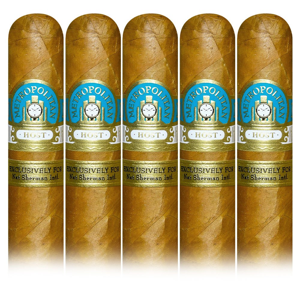 Add a Metropolitan Host 5 pack ($40.00 value) for only $1.99 with box purchase of participating brands of Ferio Tego 
*boxes 20 cigars or more, while supplies last