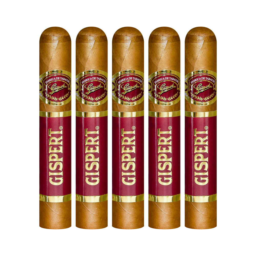 Add a Gispert 5 Pack ($33.50 value) for only $4.99 with box purchase of participating brands of Don Diego, Gispert, Gispert Intenso, Juan Lopez, Omar Ortez, Por Larranaga, Quintero, Saint Luis Rey
*boxes 20 cigars or more, while supplies last