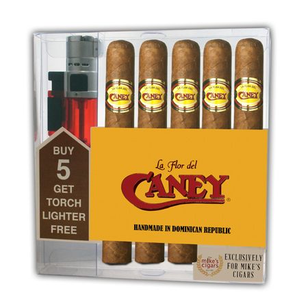 Get a 5 cigar collection ($58.25 value) for only $24.95 with box purchase of participating brands of La Flor del Caney