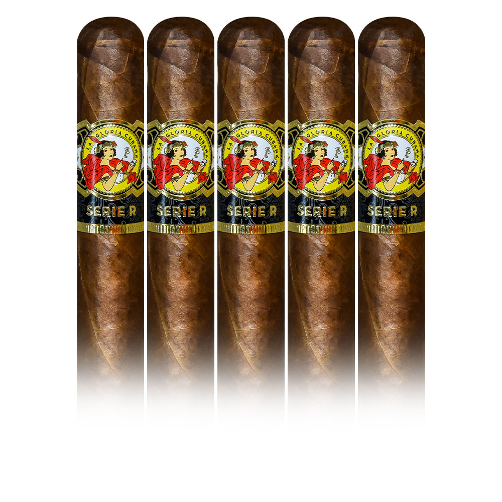 Add a La Gloria Cubana Serie R 5 pack ($47.90 value) for only $4.99 with box purchase of participating brands of La Gloria
*boxes 20 cigars or more, while supplies last