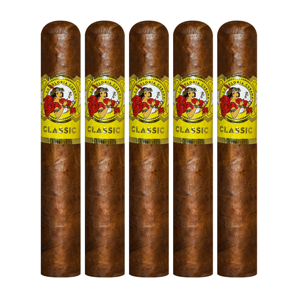 Add a La Gloria Cubana Wavell 5 pack ($37.00 value) for only $1.99 with box purchase of participating brands of La Gloria
*boxes 20 cigars or more, while supplies last