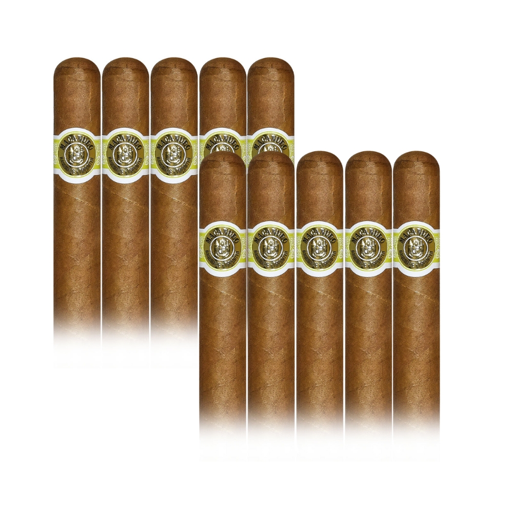 Add a Macanudo Hyde Park 10 pack ($108.00 value) for only $4.99 with box purchase of participating brands of Macanudo
*boxes 20 cigars or more, while supplies last