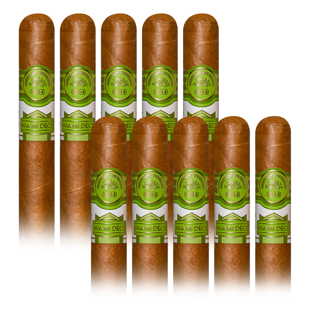 Add a BONUS BUY! H Upmann Miami Deco Toro ($122.50 value) for only $40.00 with box purchase of participating brands of H Upmann
*boxes 15 cigars or more, while supplies last