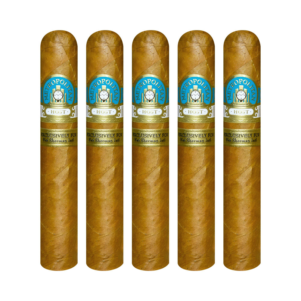 Add a Metropolitan Host 5 pack ($40.00 value) for only $1.99 with box purchase of participating brands of Ferio Tego 
*boxes 20 cigars or more, while supplies last