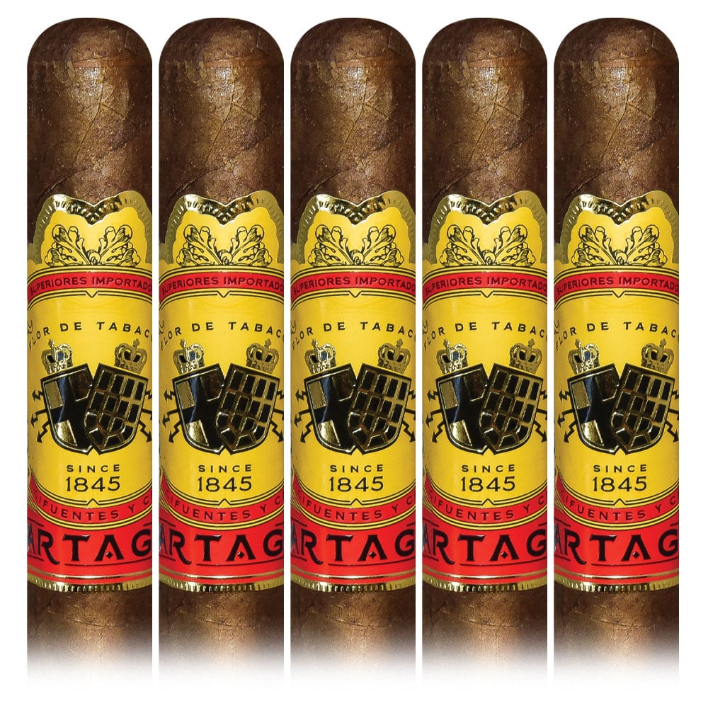 Add a Partagas 5 pack ($42.50 value) for only $4.99 with box purchase of participating brands of Partagas
*boxes 20 cigars or more, while supplies last