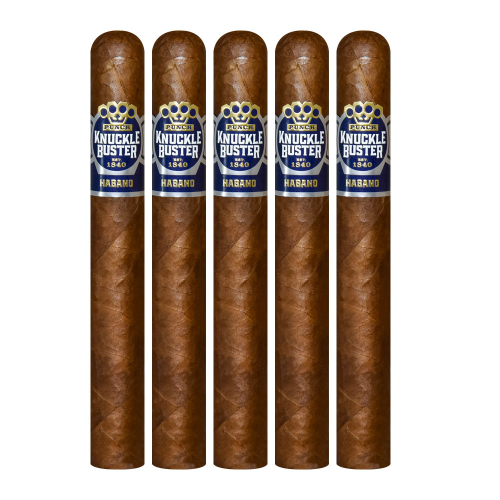 Add a Punch Knuckle Buster 5 pack ($30.50 value) for only $4.99 with box purchase of participating brands of Punch
*boxes 20 cigars or more, while supplies last