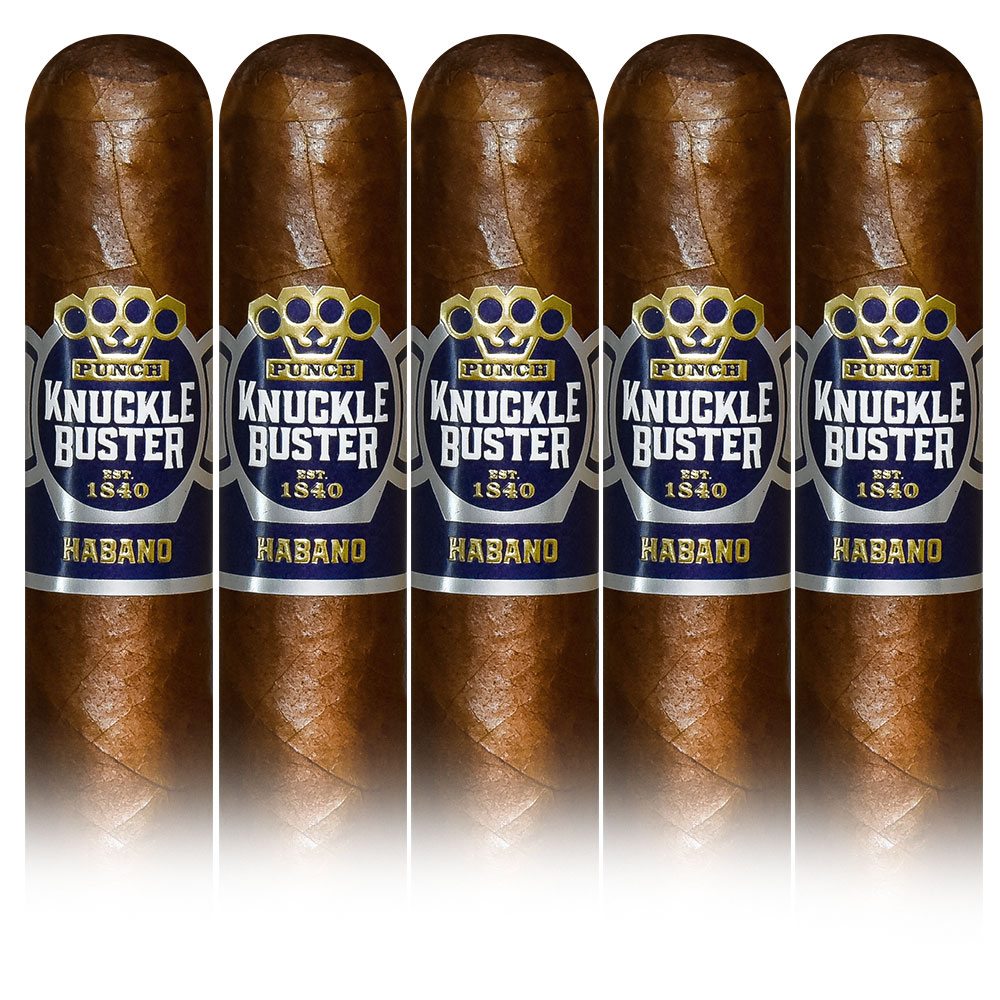 Add a Punch Knuckle Buster 5 pack ($31.50 value) for only $1.99 with box purchase of participating brands of Punch
*boxes 20 cigars or more, while supplies last