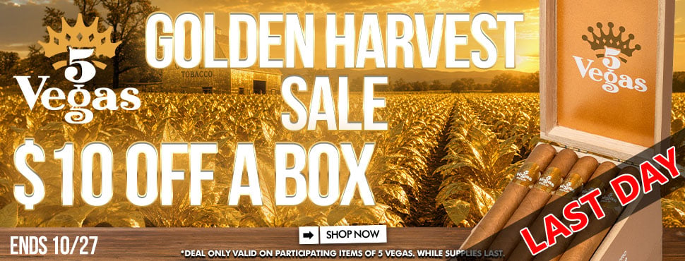 5 Vegas Golden Harvest Sale LAST DAY